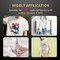 SUBLIPAPER Sublimation Paper - Heat Transfer Paper 8.5x11 inch Compatible with Inkjet Sublimation Printers 105g